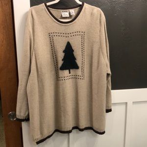 C.J. Banks Christmas sweater. 3X